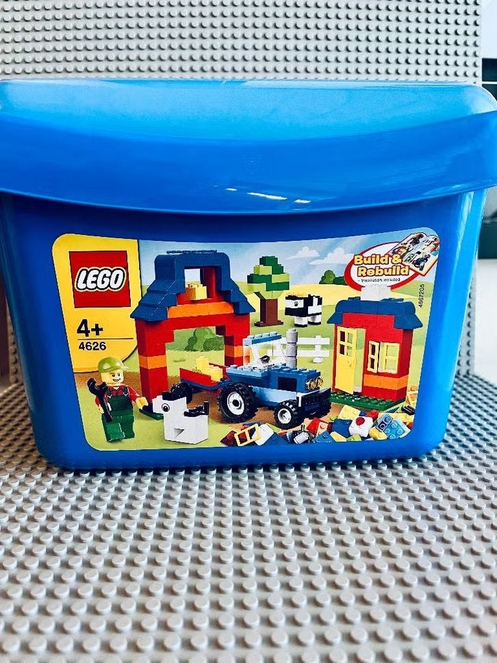 LEGO Creator 4626 Farm Brick Box, Gebruikt, Lego, Ophalen of Verzenden, LEGO