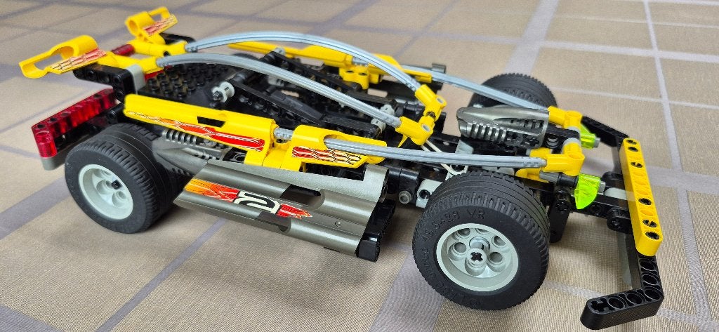 LEGO Racers 8472 - Street 'n' Mud Racers (Vintage), Ophalen of Verzenden, Zo goed als nieuw, Complete set, Lego
