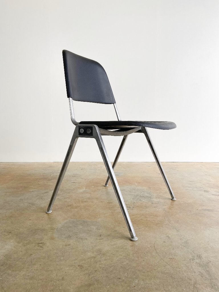 Vintage Knoll 1601 stoel, design uit 1964! Don Albinson, Huis en Inrichting, Stoelen, Ophalen, Zwart, Molenakkerstrasat 10b, Design Loves You