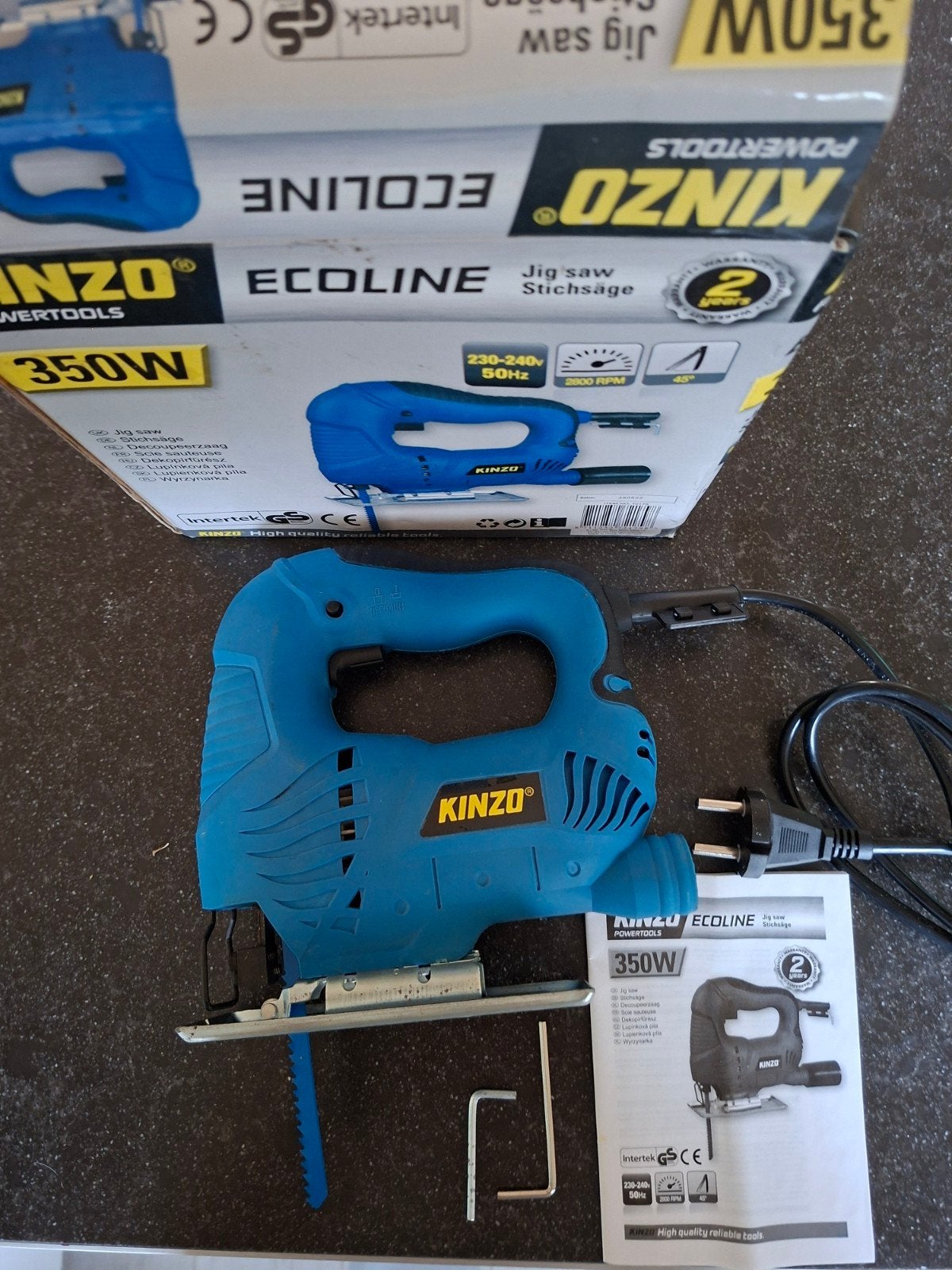 kinzo Decoupeerzaag, Minder dan 30 mm, Decoupeerzaag, Ophalen of Verzenden, Zo goed als nieuw