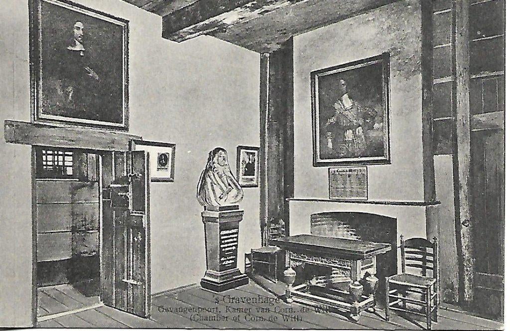 Den Haag- -Kamer van Corn. de Wit. Gevangenpoort., Verzenden, 1920 tot 1940, Ongelopen, Zuid-Holland
