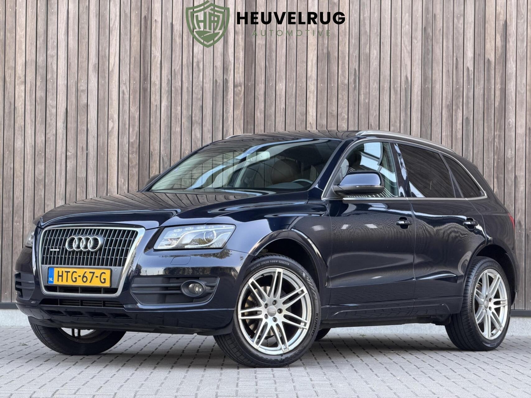 Audi Q5 2.0 TFSI Quattro Pro Line | Panoramadak | Leer | Xen, Auto's, Automaat, Gebruikt, 4 cilinders, Blauw