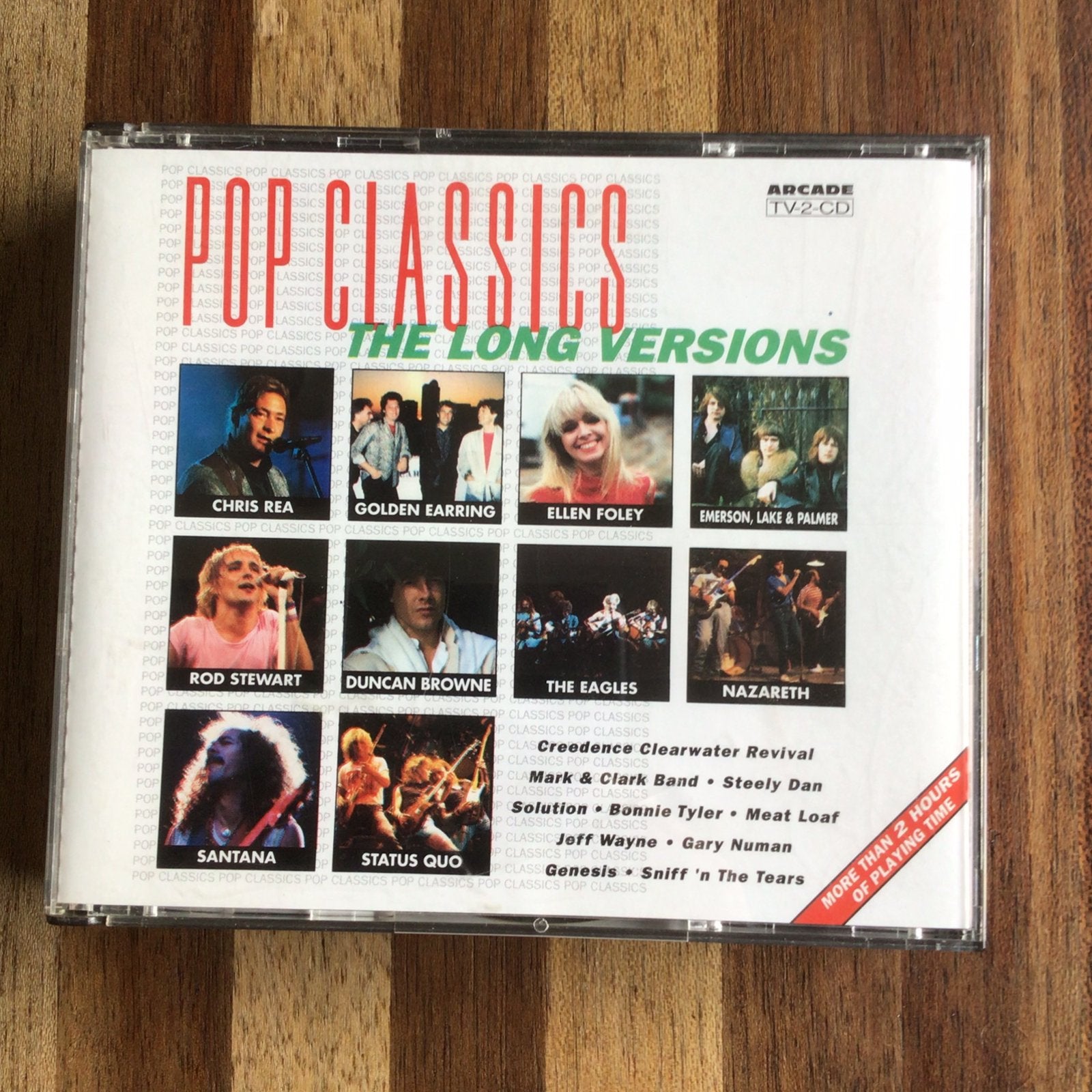 Pop Classics the long versions - 2 cd-box, Cd's en Dvd's, Ophalen of Verzenden, Zo goed als nieuw