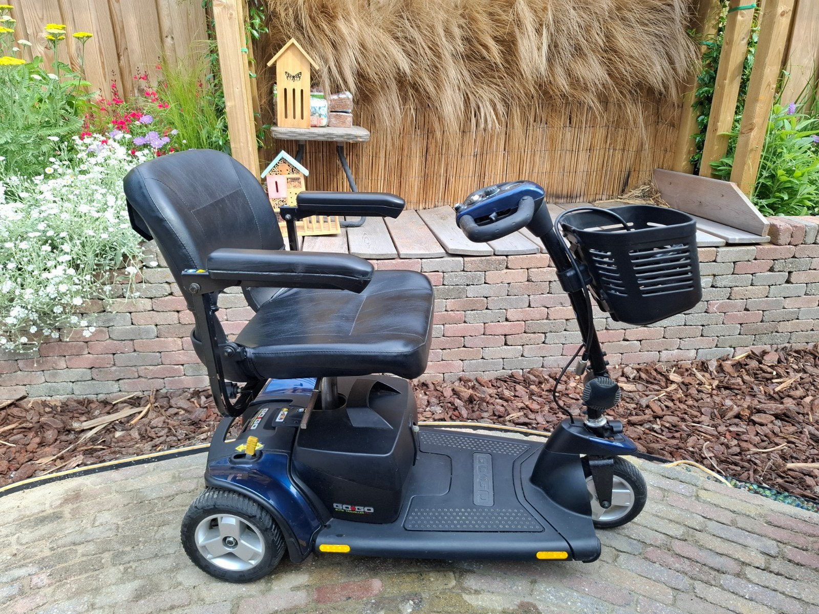 Gogo Elite Traveller Plus Scootmobiel opvouwbaar compact, Ophalen, Gebruikt, 10 km/u of minder