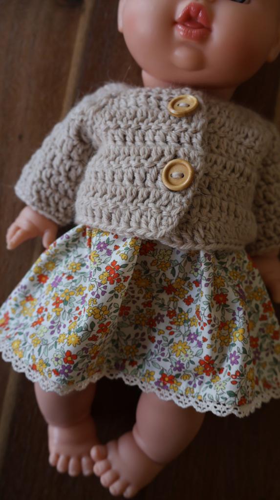 Poppenkind setje 006, Kinderen en Baby's, Speelgoed | Poppen, Nieuw, Babypop, Ophalen of Verzenden
