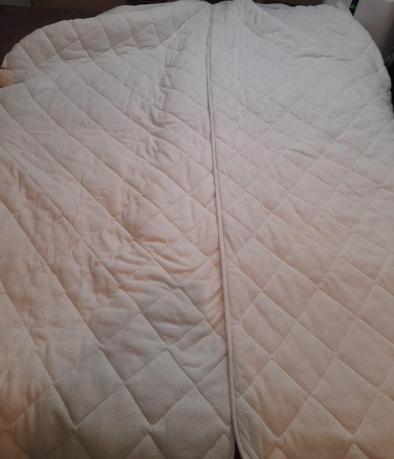 Waterbed tijk deelbaar 180 x 210 voor soft side split., Ophalen, Gebruikt, Tweepersoons, Matras