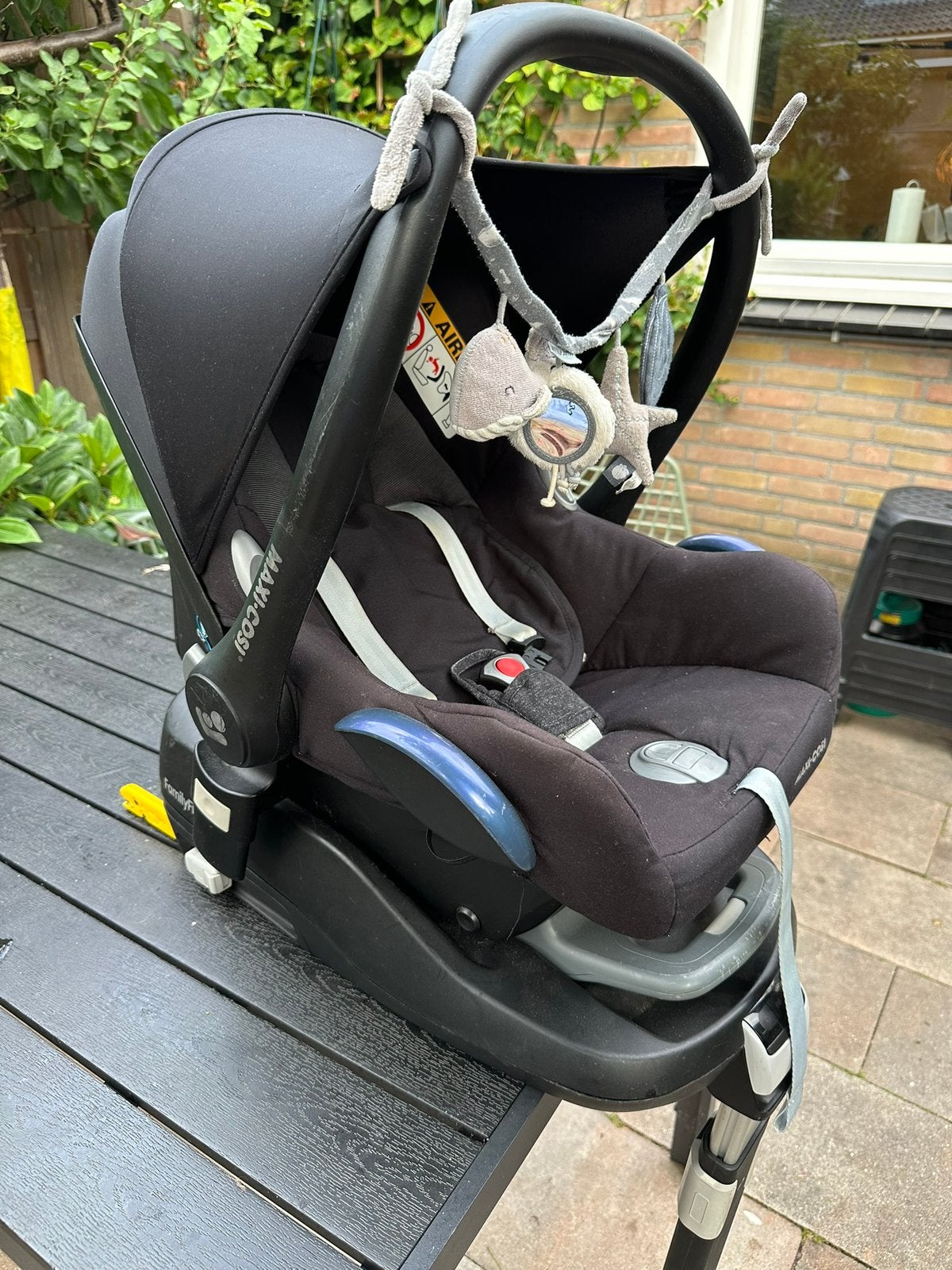 Maxi cosi met isofix, Kinderen en Baby's, Ophalen, Gebruikt, 0 t/m 18 kg, Isofix