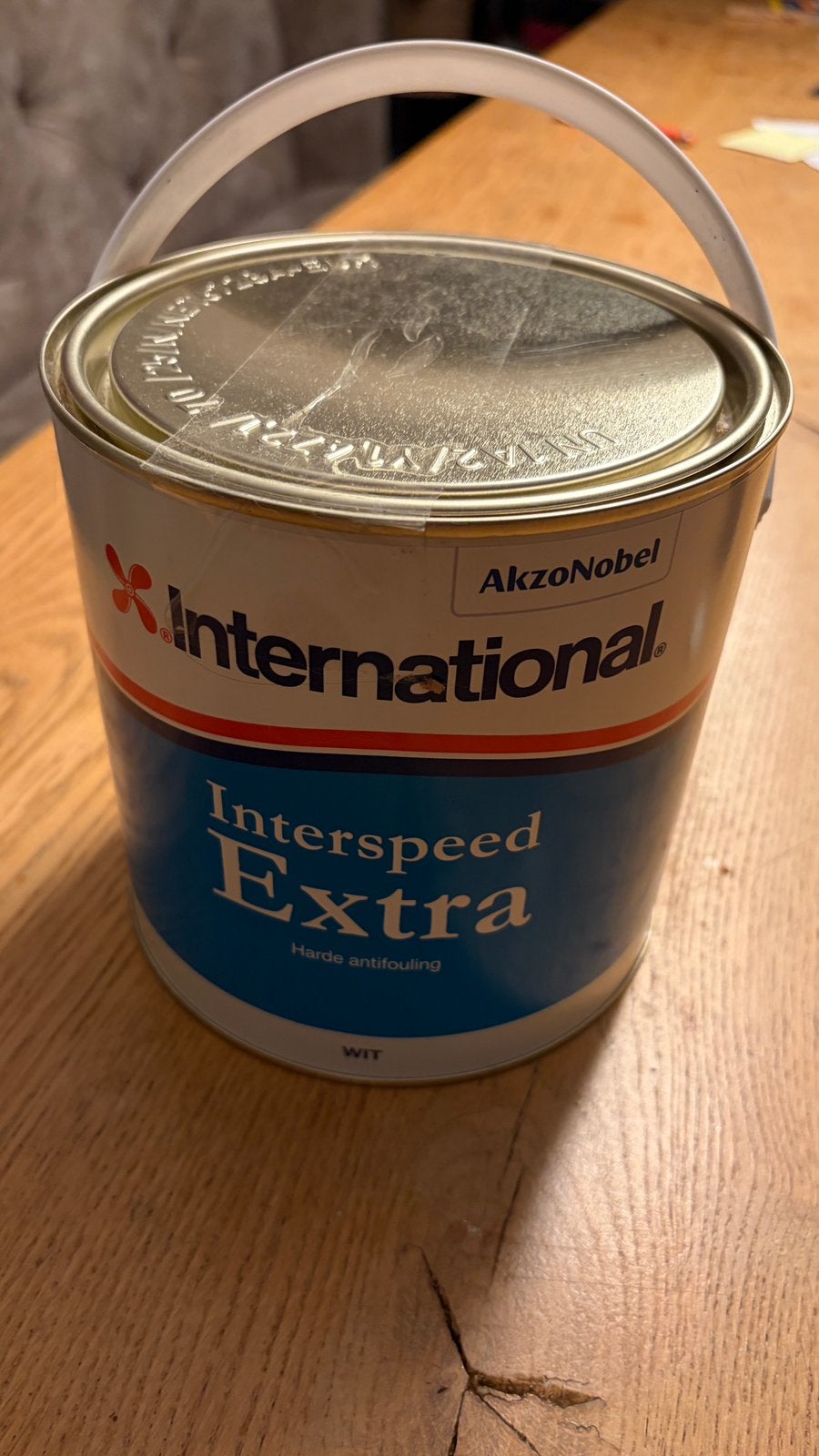 Interspeed harde anti fouling wit, Ophalen, Zo goed als nieuw, Verven