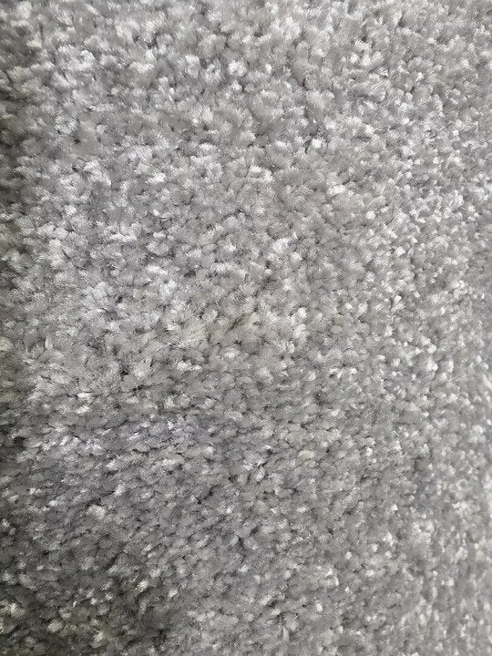 320 x 300 Grijs Velvet/Glans M10 Tapijtrestant, Ophalen of Verzenden