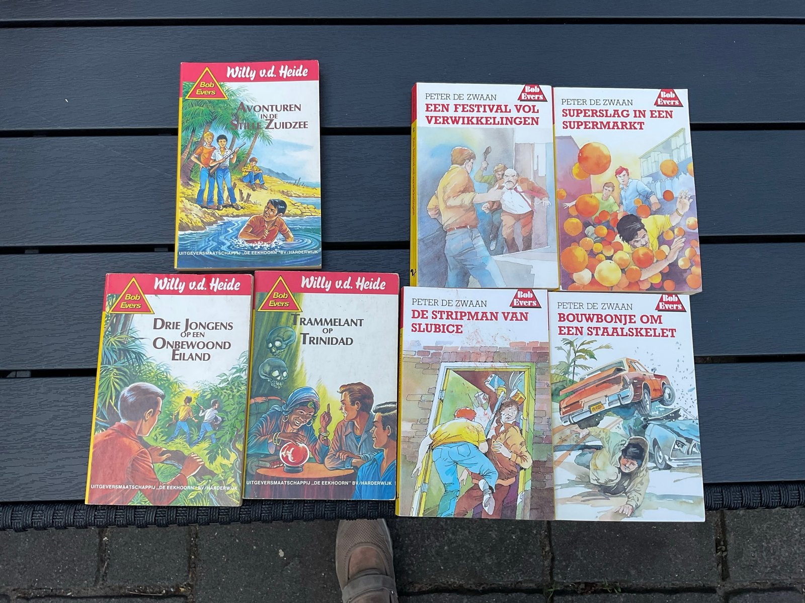 Bob Evers Boeken - Nieuwe Serie (7 delen), Ophalen of Verzenden, Gelezen