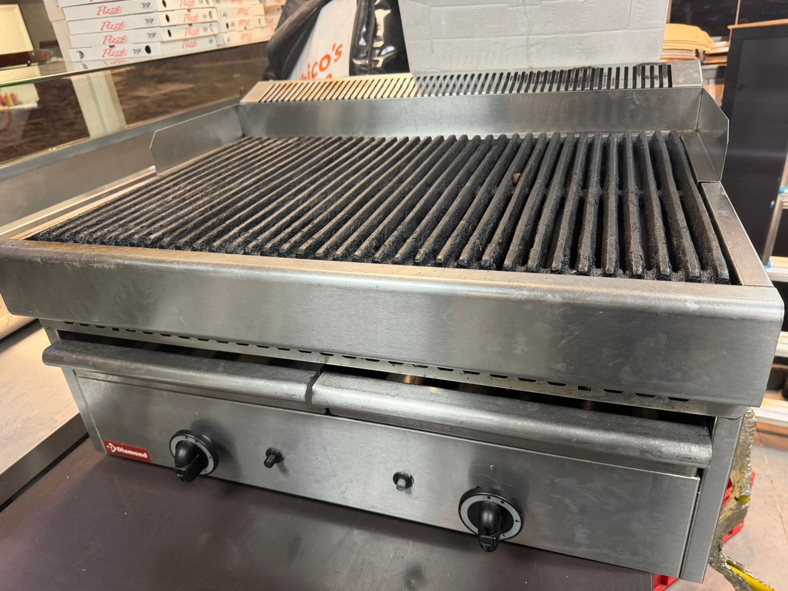 Gasgrill horeca, Ophalen, Zo goed als nieuw, Tafelgrill