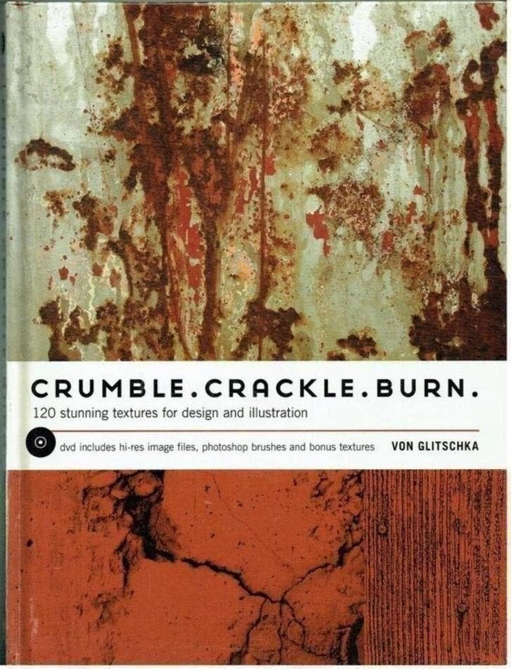 Crumble Crackle Burn 120 Stunning Textures for Design DVD, Boeken, Kunst en Cultuur | Fotografie en Design, Ophalen of Verzenden