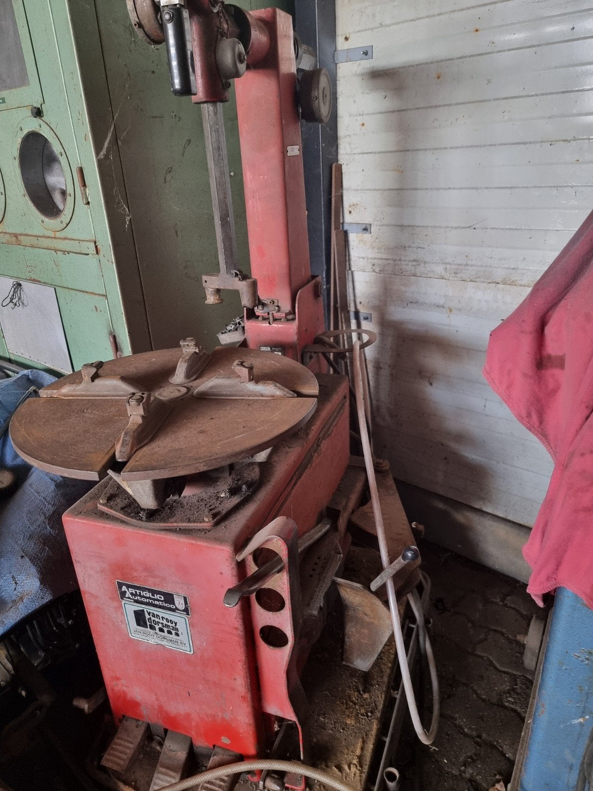 banden apparaat 380V, Ophalen, Gebruikt