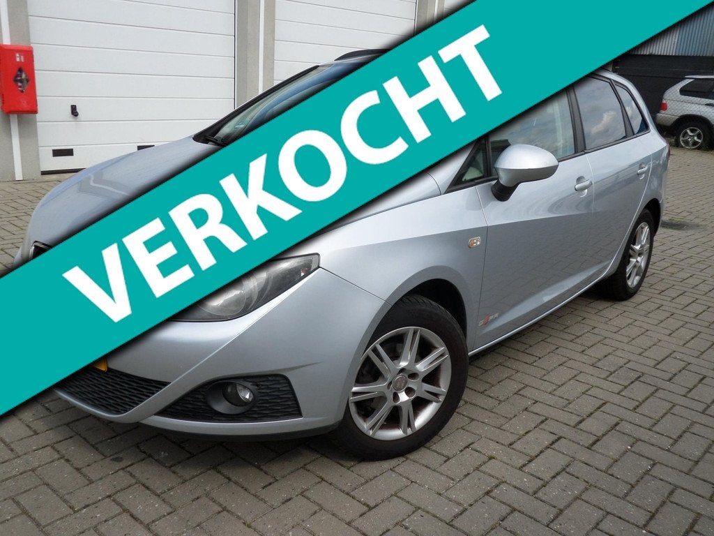 Seat Ibiza ST 1.4 COPA, Auto's, Voorwielaandrijving, Euro 5, Zwart, 4 cilinders