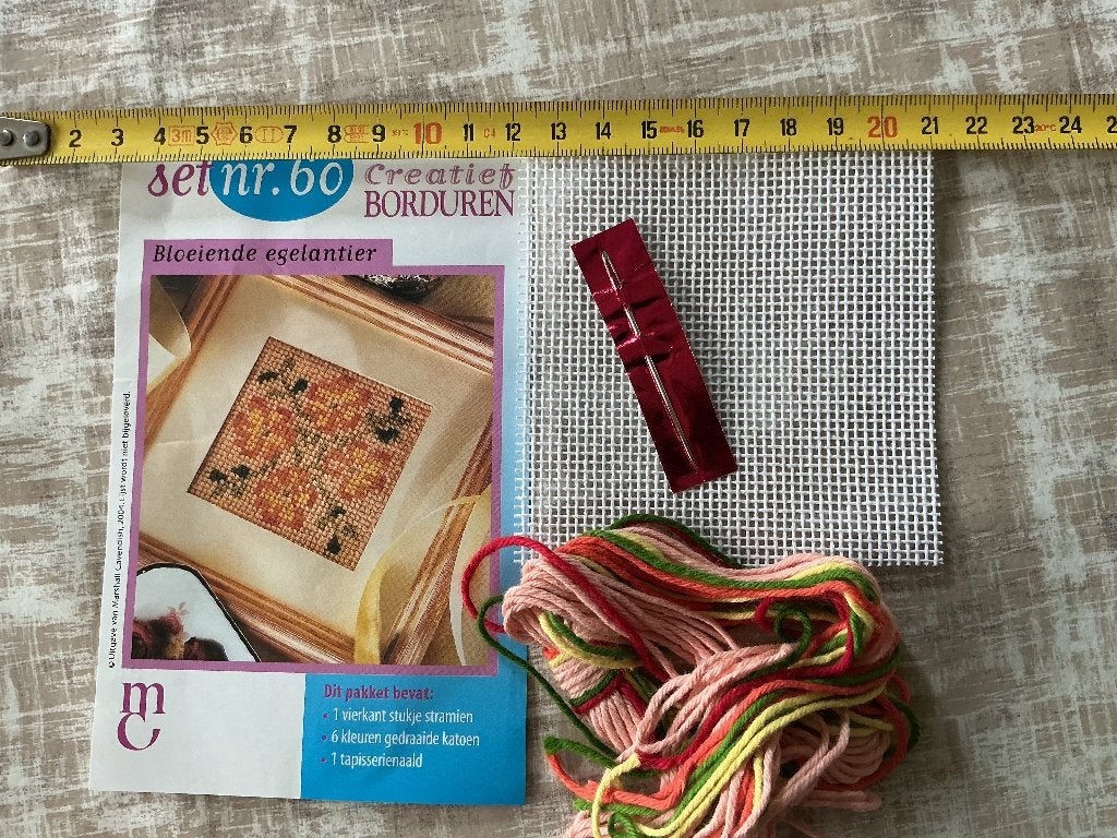 Set nr 60 Creatief Borduren, Ophalen of Verzenden, Nieuw, Borduurpakket