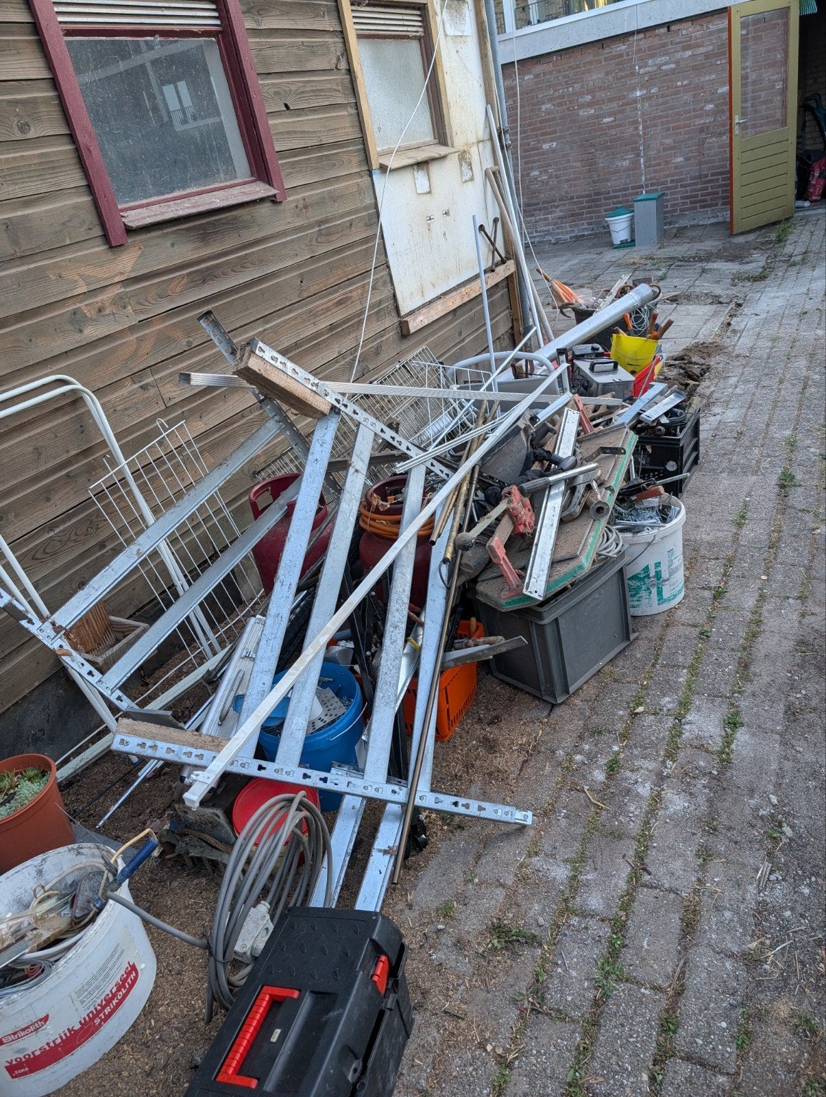 GRATIS ijzer en metalen voor oud ijzer, Doe-het-zelf en Verbouw, Metalen, Ophalen of Verzenden, Gebruikt, IJzer