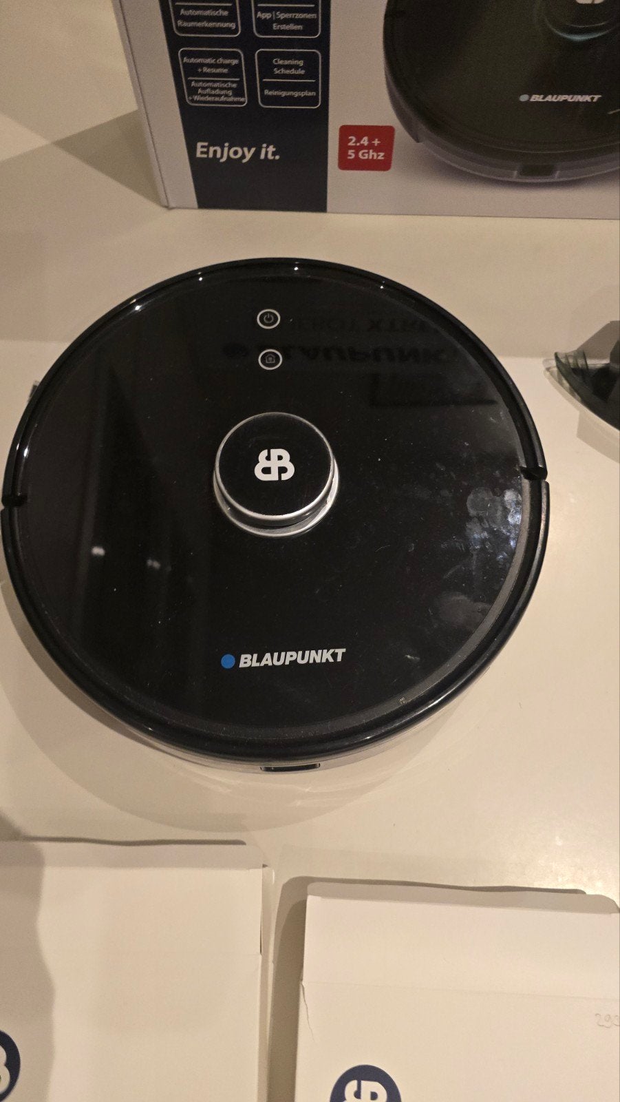 Blaupunkt Bluebot Xtreme Robotic Stofzuiger & Dweilrobot, Overige merken, Gebruikt, Ophalen of Verzenden, Robotstofzuiger