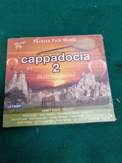 -	Cd, cappadocia 2 instrumental, turkish folk music, Ophalen of Verzenden