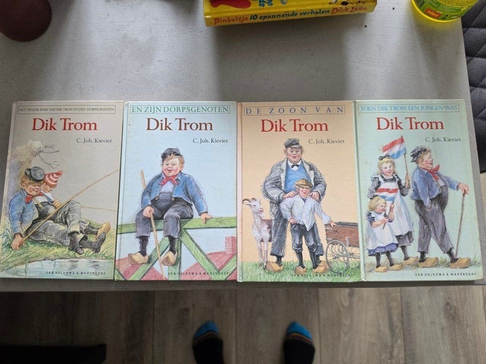 4 boeken van de avonturen van Dik Trom, Boeken, Ophalen of Verzenden
