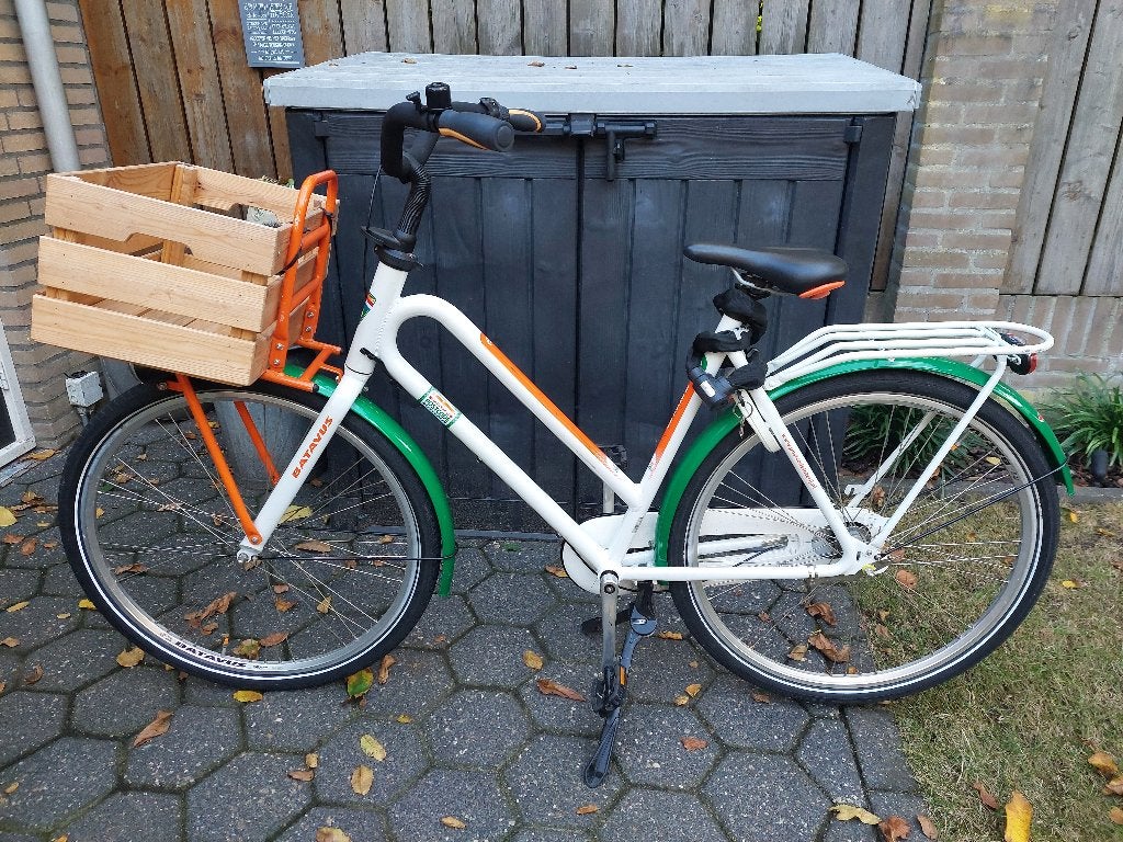 Postcode fiets met 3 versnellingen zgan, Ophalen, Terugtraprem, 53 tot 56 cm, Versnellingen
