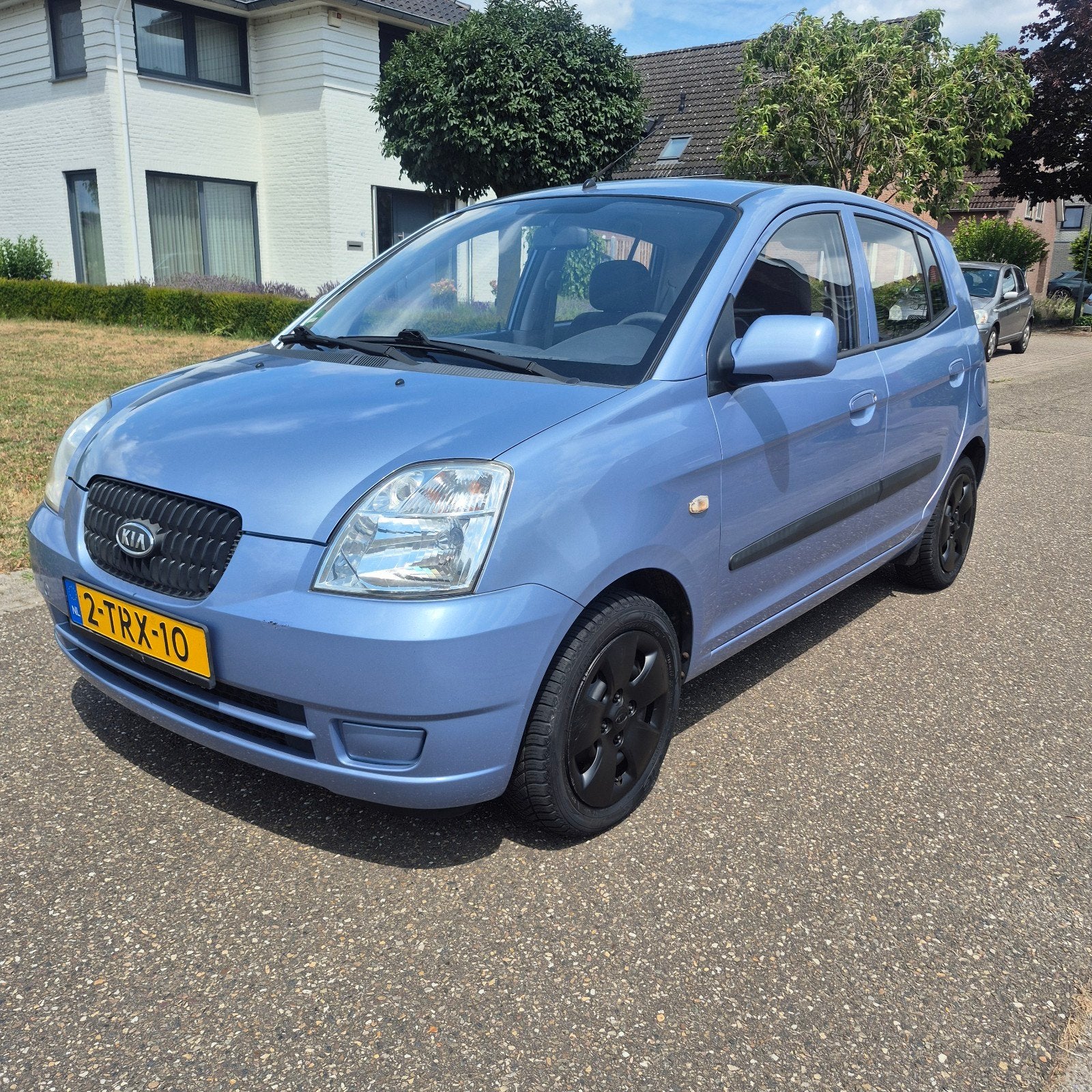 Kia Picanto 1.1 48KW 2006 Blauw, Auto's, 836 kg, 4 cilinders, Bedrijf, Handgeschakeld