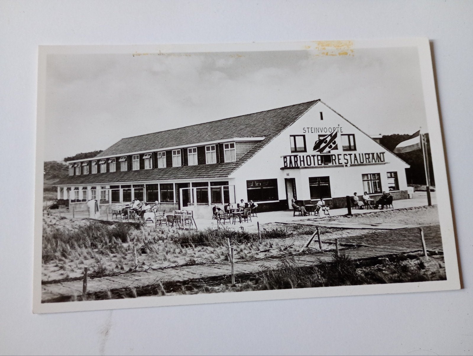 Ameland Nes Hotel Steinvoorte, Ophalen of Verzenden, 1940 tot 1960, Ongelopen, Waddeneilanden