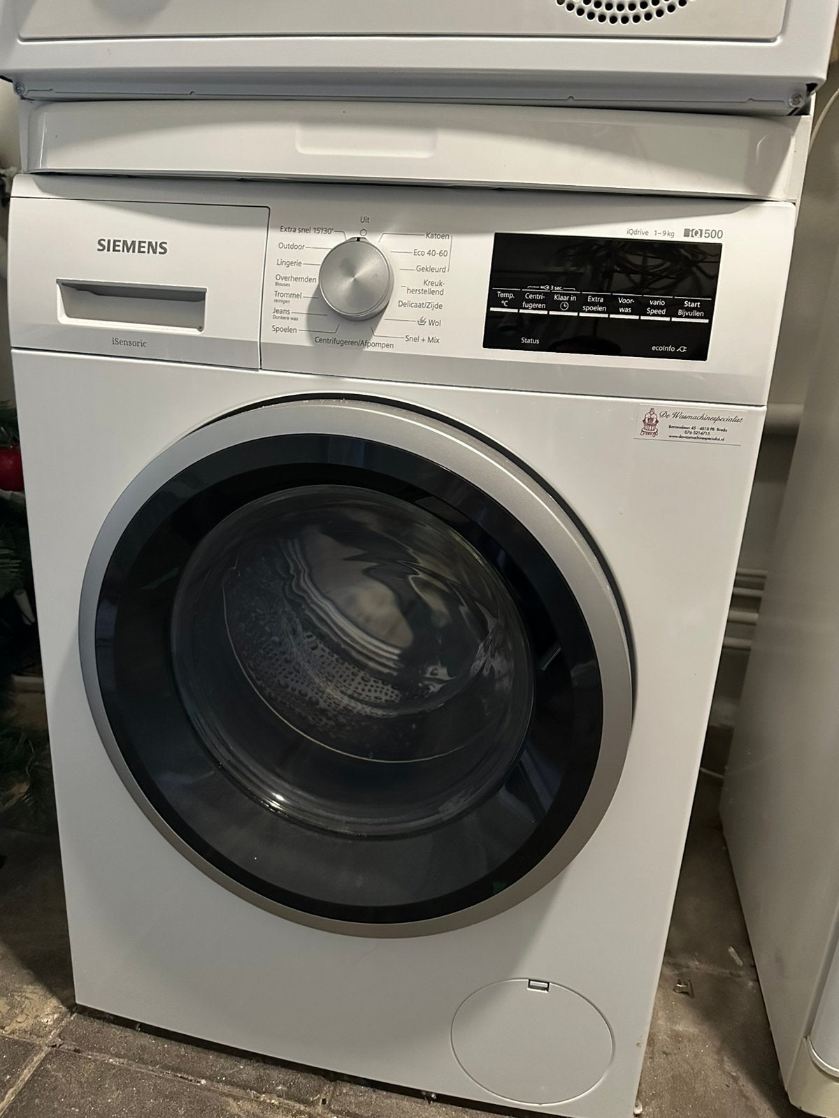 Siemens wasmachine te koop, Ophalen, Gebruikt, Voorlader, 85 tot 90 cm