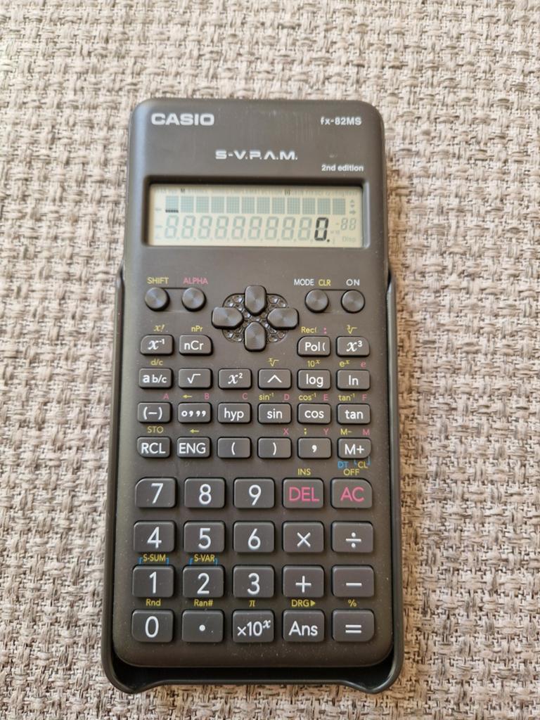 Casio rekenmachine fx-82MS, Ophalen, Nieuw