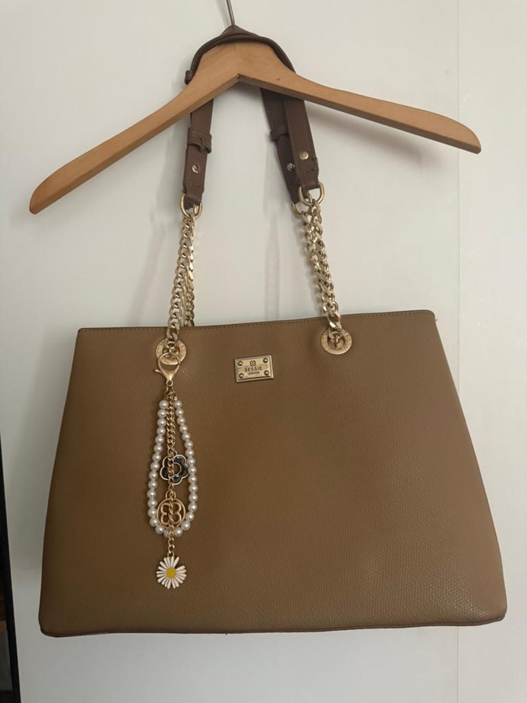 Tas, Ophalen of Verzenden, Gebruikt, Bruin, Handtas