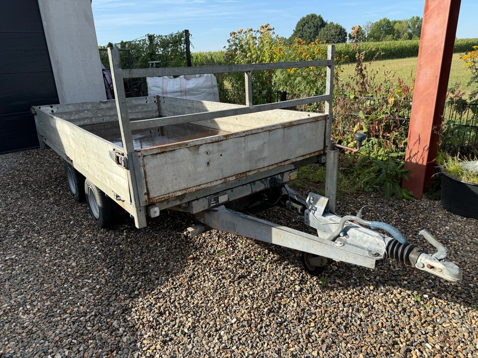 Hapert 2700 elektrische kipper, Ophalen, Gebruikt