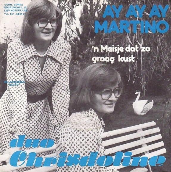 Vinylsingles duo chrisdoline gezocht, Ophalen of Verzenden, Zo goed als nieuw, Overige formaten, Levenslied of Smartlap