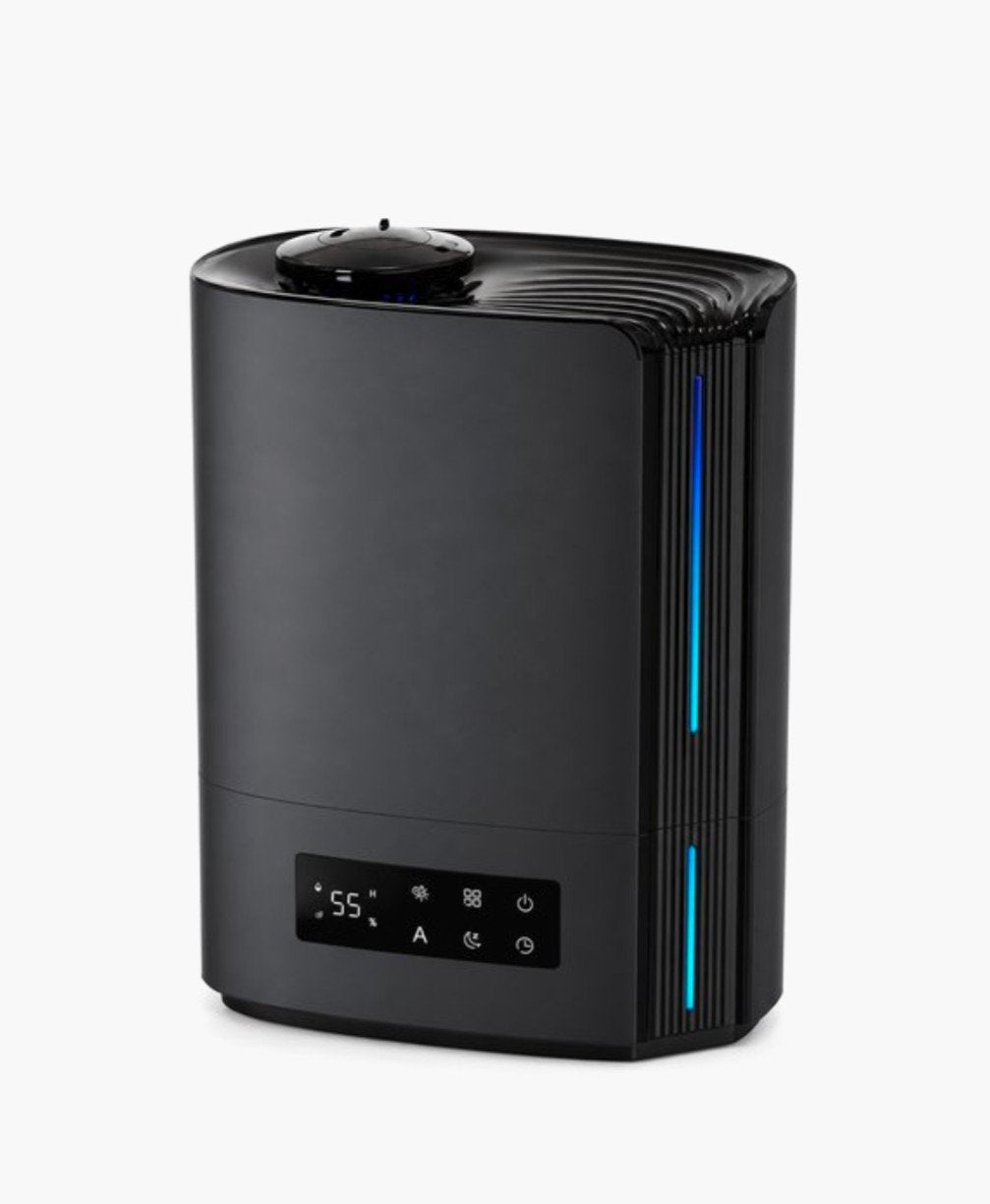 Luchtbevochtiger 4.5L met aroma-diffuser en omgevingslicht, Ophalen of Verzenden, Gebruikt, Luchtbevochtiger