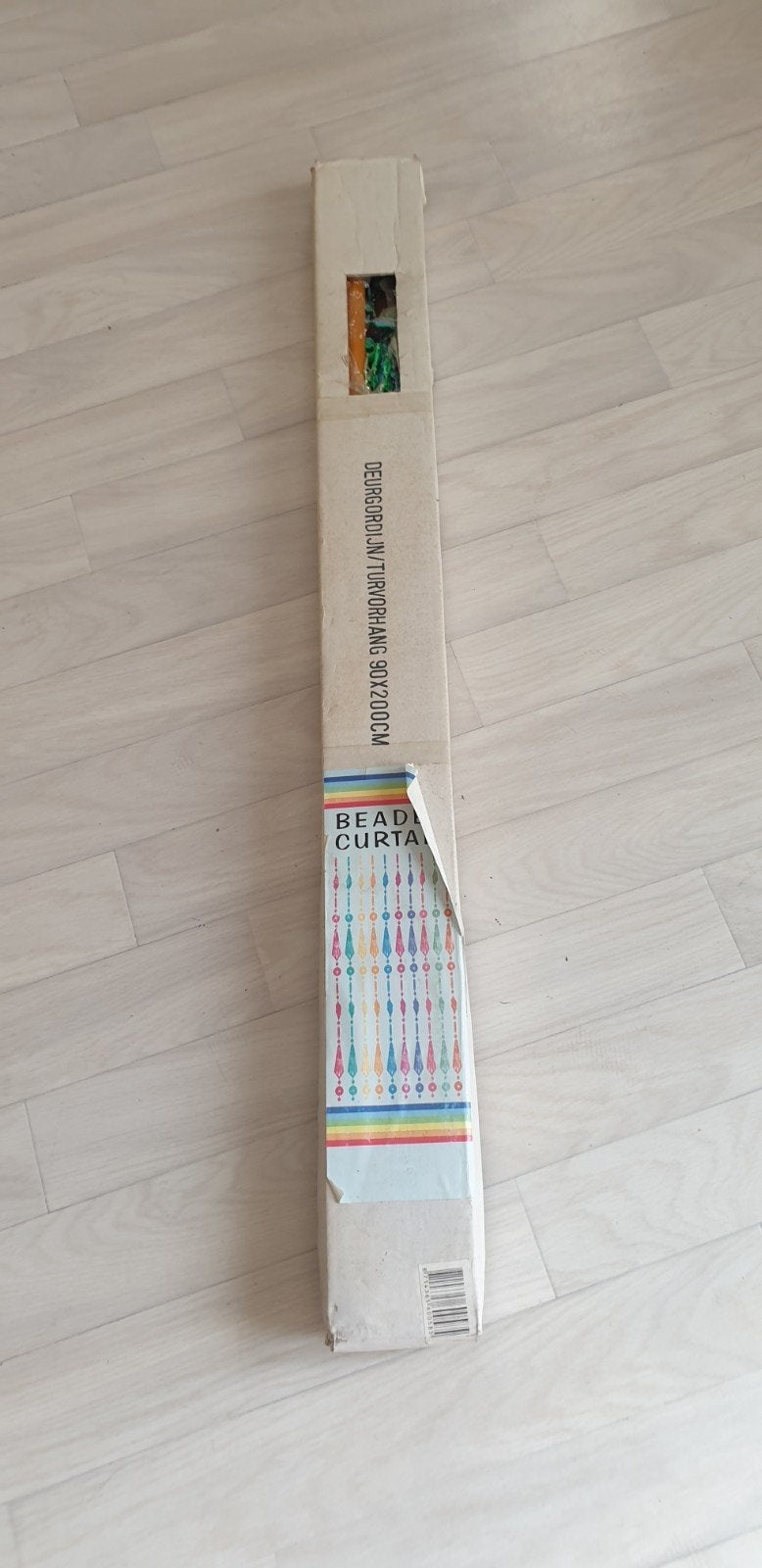 Deurgordijn 90 x 200 cm - Kralengordijn, Ophalen, Nieuw, Meerkleurig, Kunststof