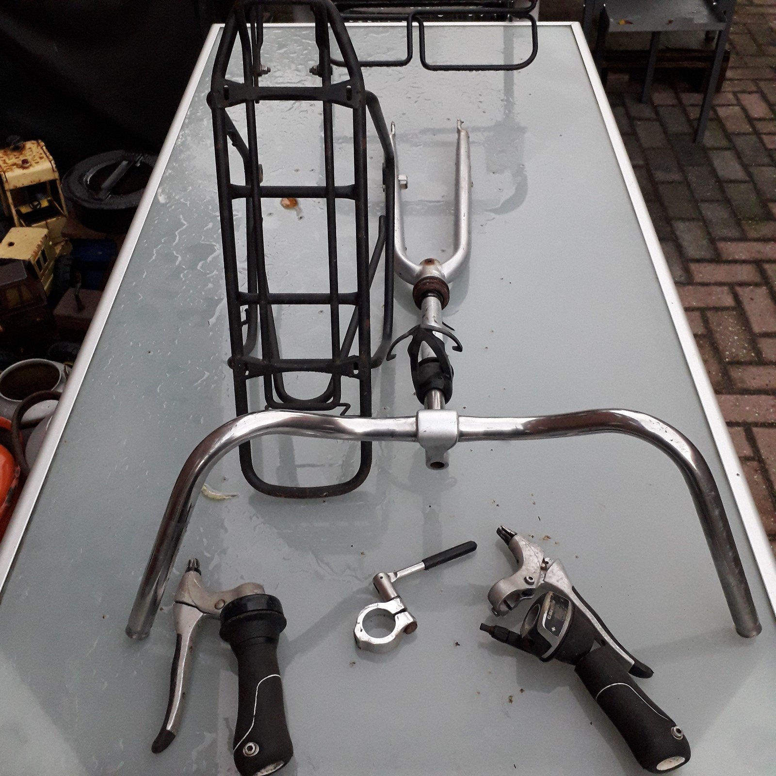 Gazelle Ambiance Herenfiets Onderdelen, Ophalen, Gebruikt, Staal, Voorvork