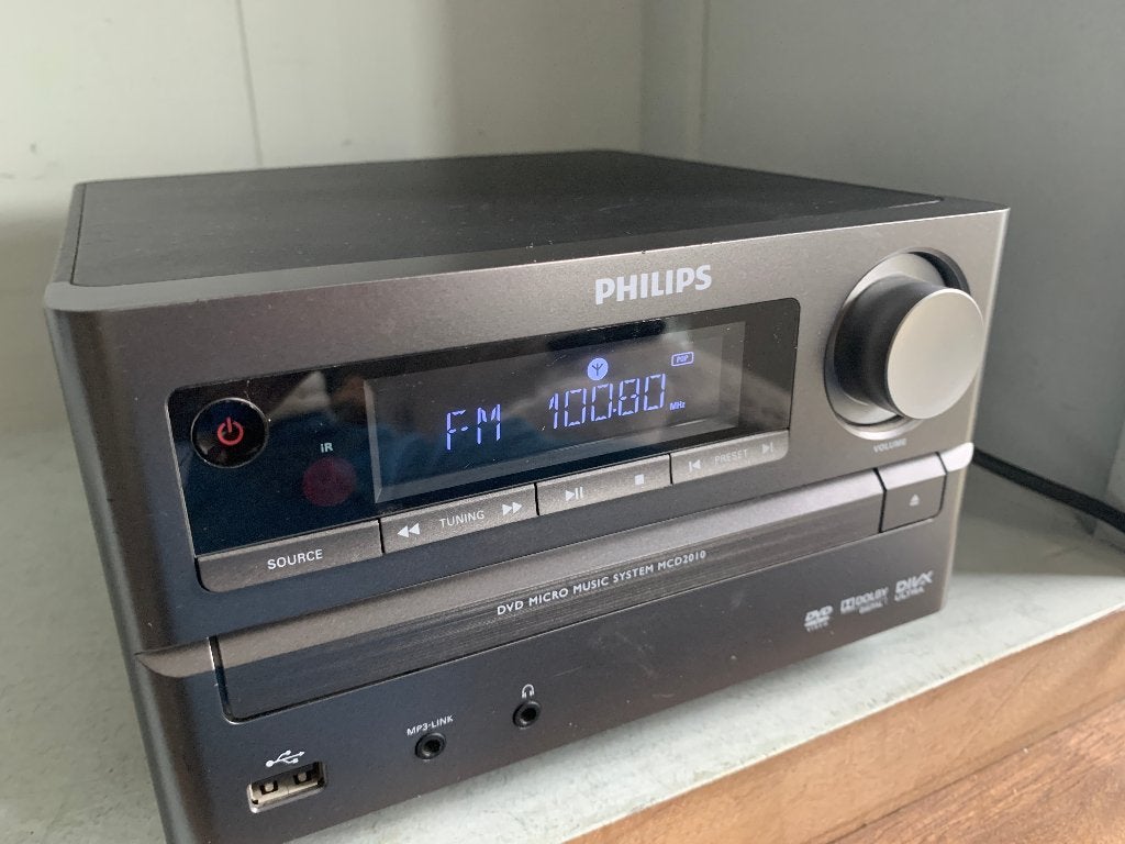 Philips MCD2010 CD/Tuner (dvd) Micro Muziek Systeem +RC, Ophalen of Verzenden, Cd-speler, Philips