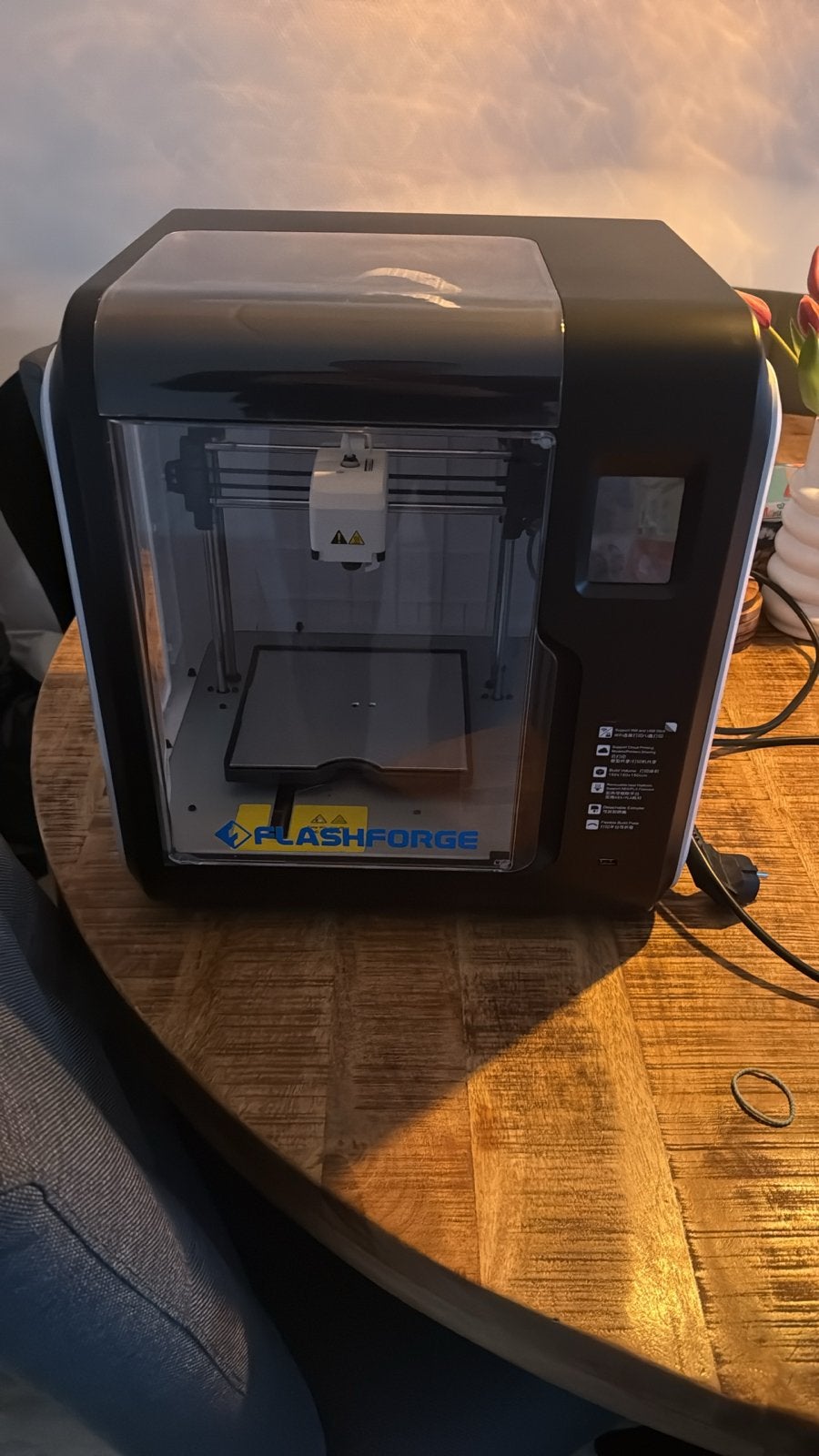 Flashforge 3D printer, Ophalen, Gebruikt, Ingebouwde Wi-Fi, Filament