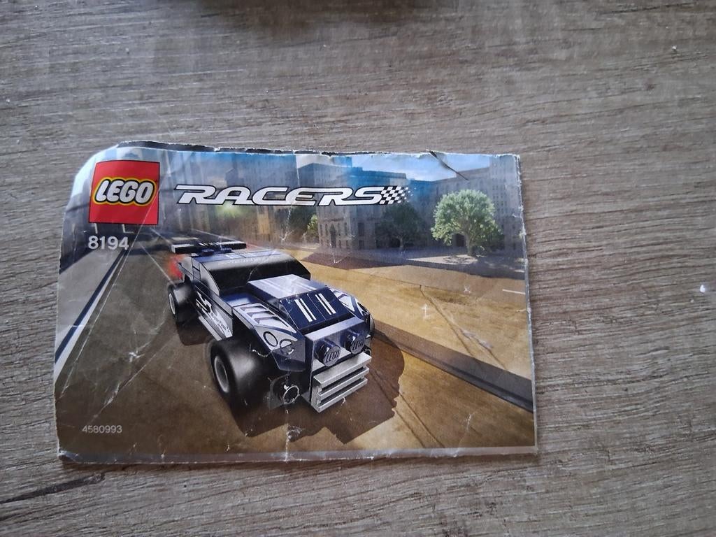 Lego racers 8194, Gebruikt, Lego, Ophalen of Verzenden, Compleet