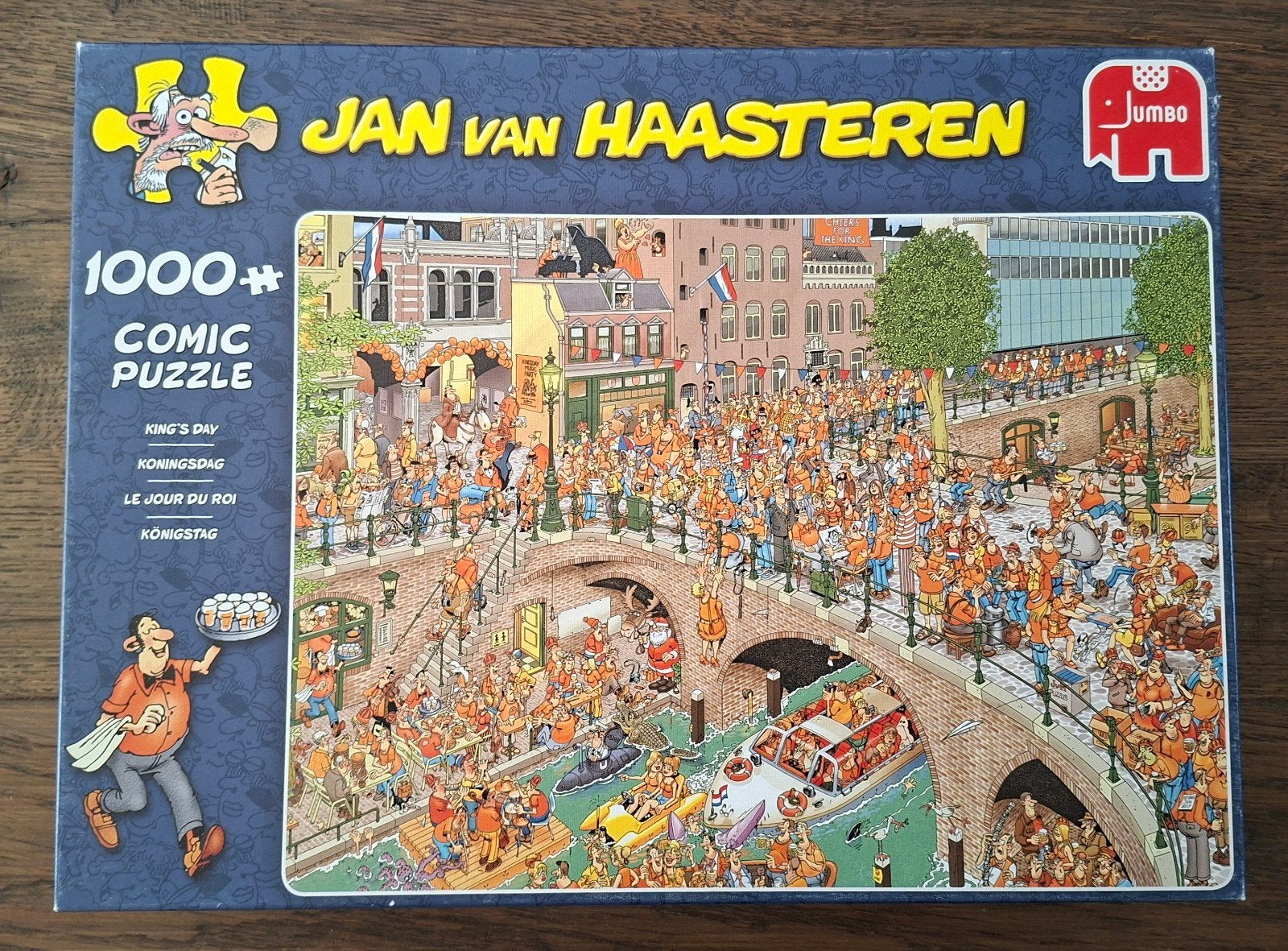 Jan v Haasteren puzzel 1000 stukjes, Ophalen