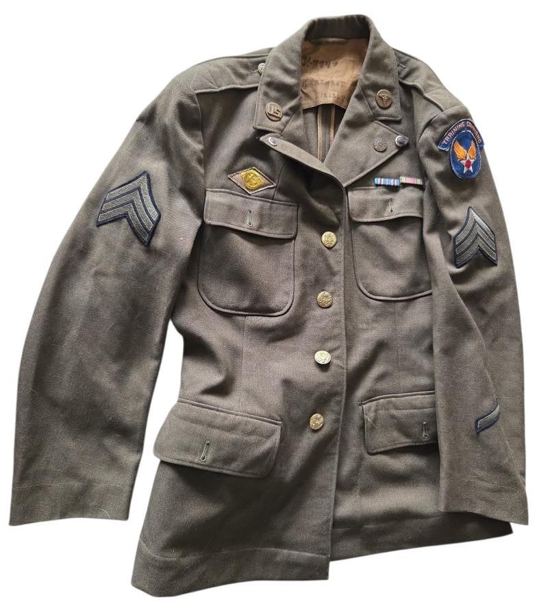 usaaf training command class A tunic, Ophalen of Verzenden, Kleding of Schoenen