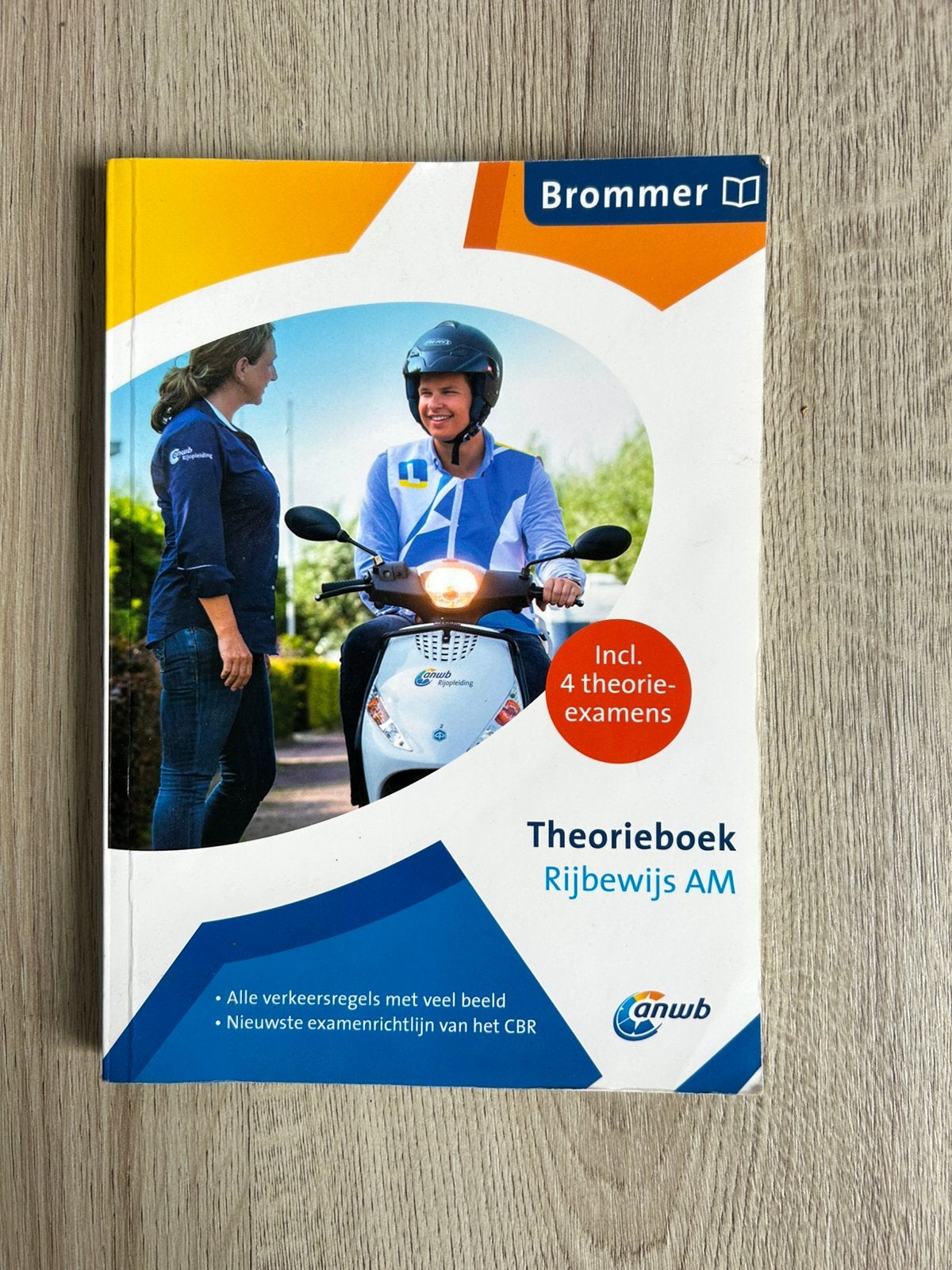 anwb theorieboek rijbewijs AM, Ophalen, Zo goed als nieuw