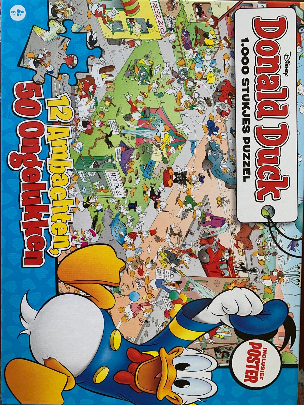 Puzzels Disney, Jumbo, Donald Duck, Ophalen, 500 t/m 1500 stukjes, Zo goed als nieuw
