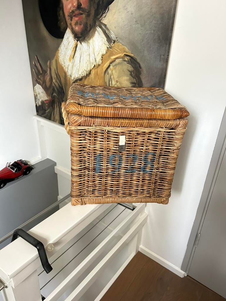 Riviera Maison mand, Ophalen of Verzenden, Zo goed als nieuw, Vierkant, Riet