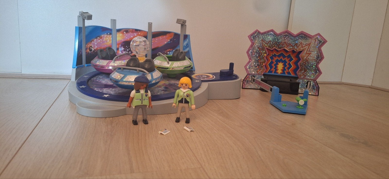 Playmobil 5554 Breakdance met lichteffecten, Complete set, Overige typen, Ophalen of Verzenden, Zo goed als nieuw