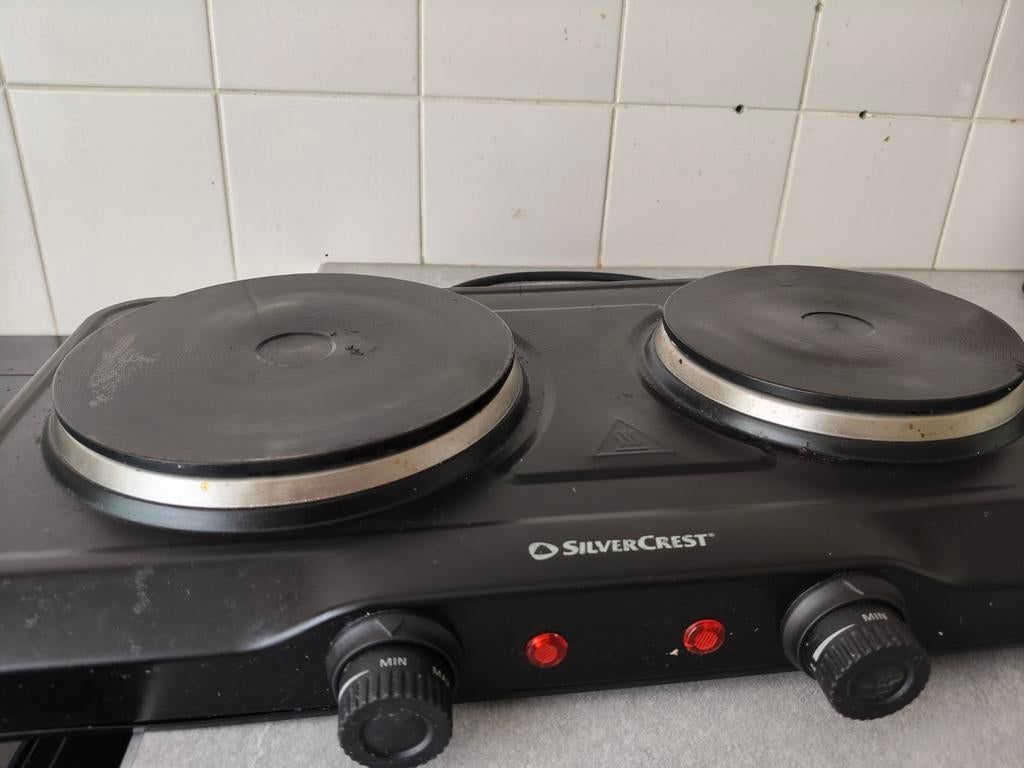 Silvercrest Elektrische Kookplaat, Witgoed en Apparatuur, Kookplaten, 3 kookzones of minder, Ophalen of Verzenden, Zo goed als nieuw