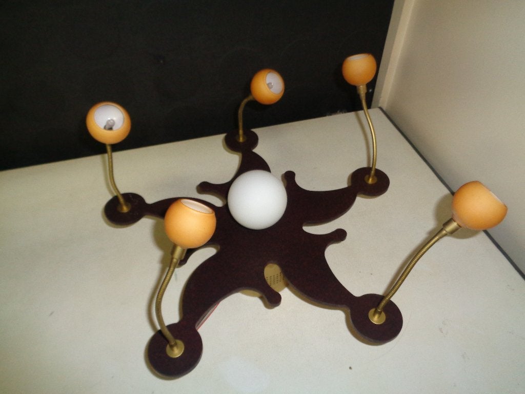Design plafondlamp, Verzenden, Nieuw, Glas, Plafondlamp