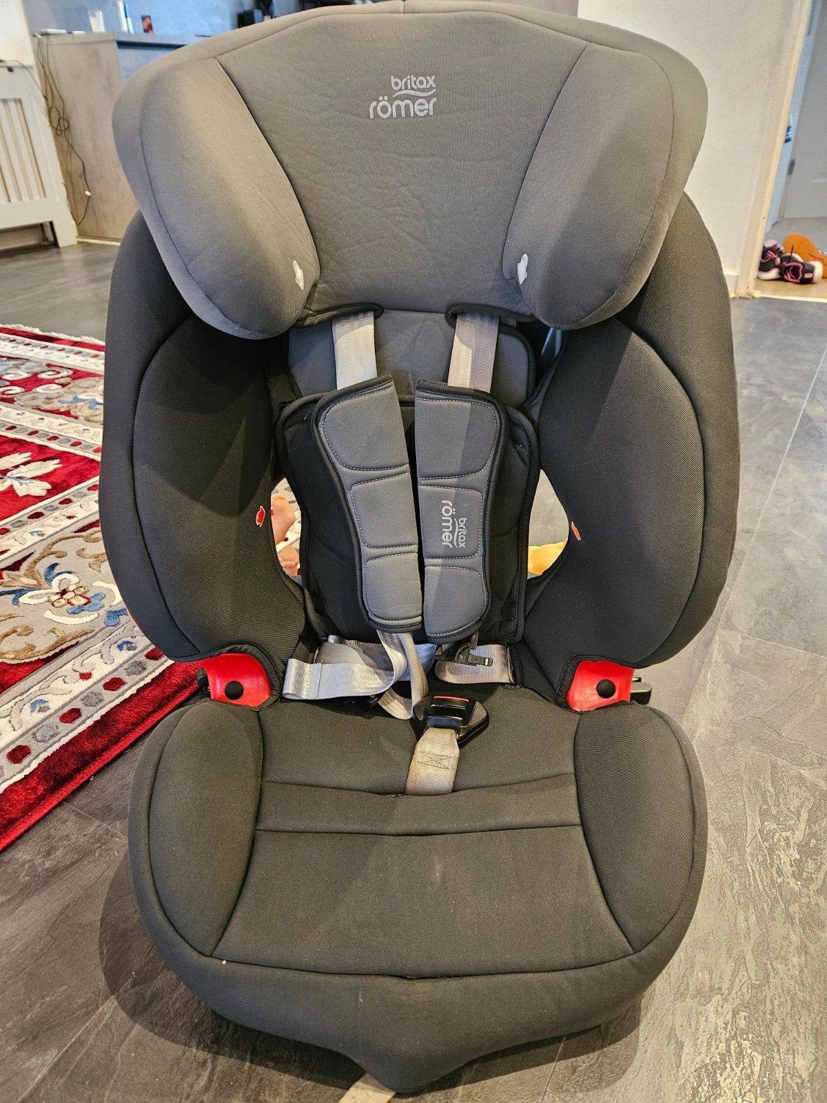 Britax Römer Evolva 1-2-3 SL SICT autostoel met Isofix, Kinderen en Baby's, Ophalen, Romer, Gebruikt, Zijbescherming