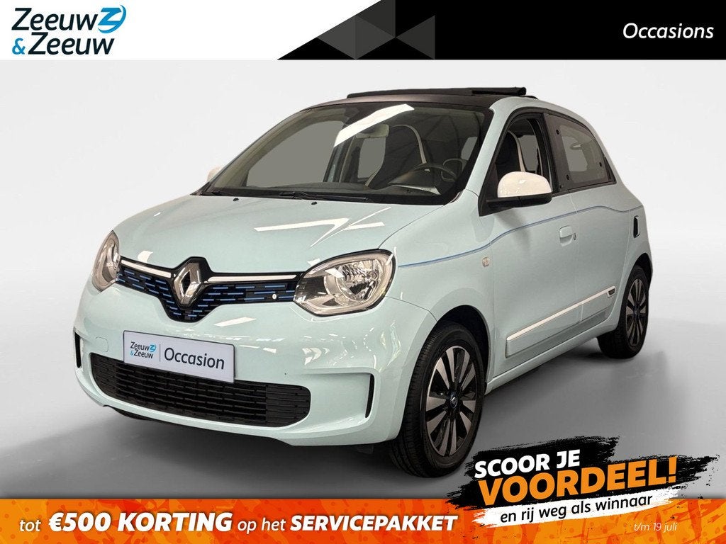 Renault Twingo Z.E. R80 Intens AUTOMAAT NAVI AIRCO CAMERA AP, Auto's, Renault, 12 maanden, 22 kWh, Leder en Stof, Origineel Nederlands