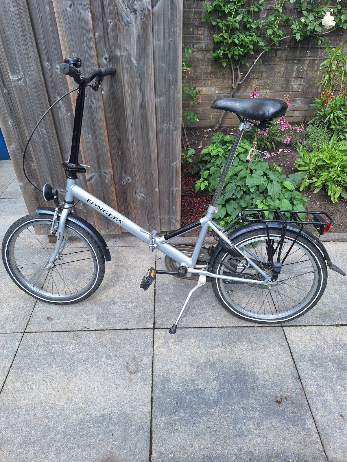 Fongers vouwfiets te koop, Fietsen en Brommers, Overige merken, Gebruikt, Ophalen of Verzenden, Terugtraprem