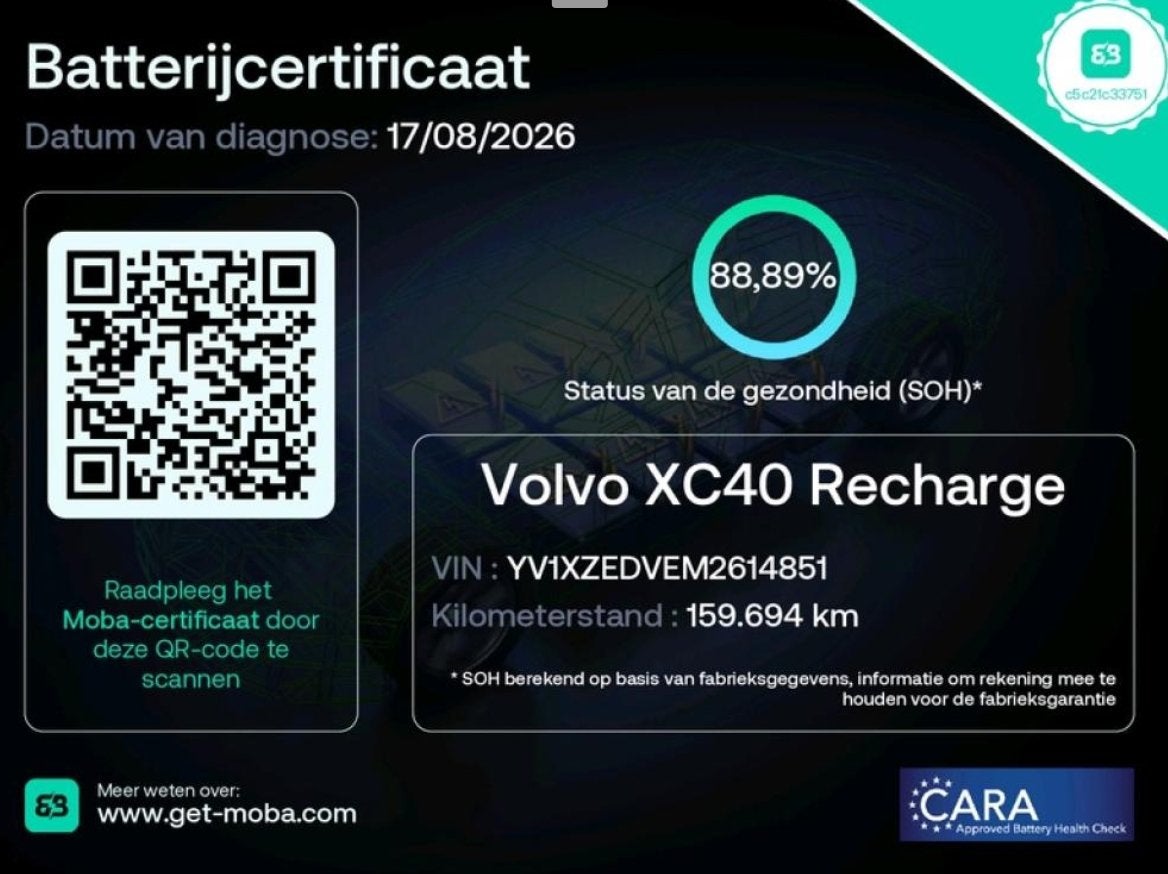 Foto 3 van Volvo XC40 Recharge P8 AWD R-Design PANO|HARMAN|Memory|Leder