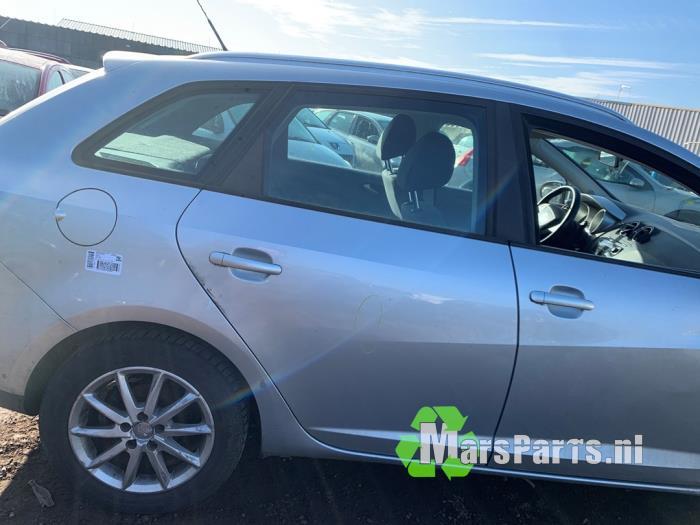 Portier 4Deurs rechts-achter van een Seat Ibiza (LS7Y), Auto-onderdelen, Carrosserie en Plaatwerk, Deur, Seat, Gebruikt, 3 maanden garantie